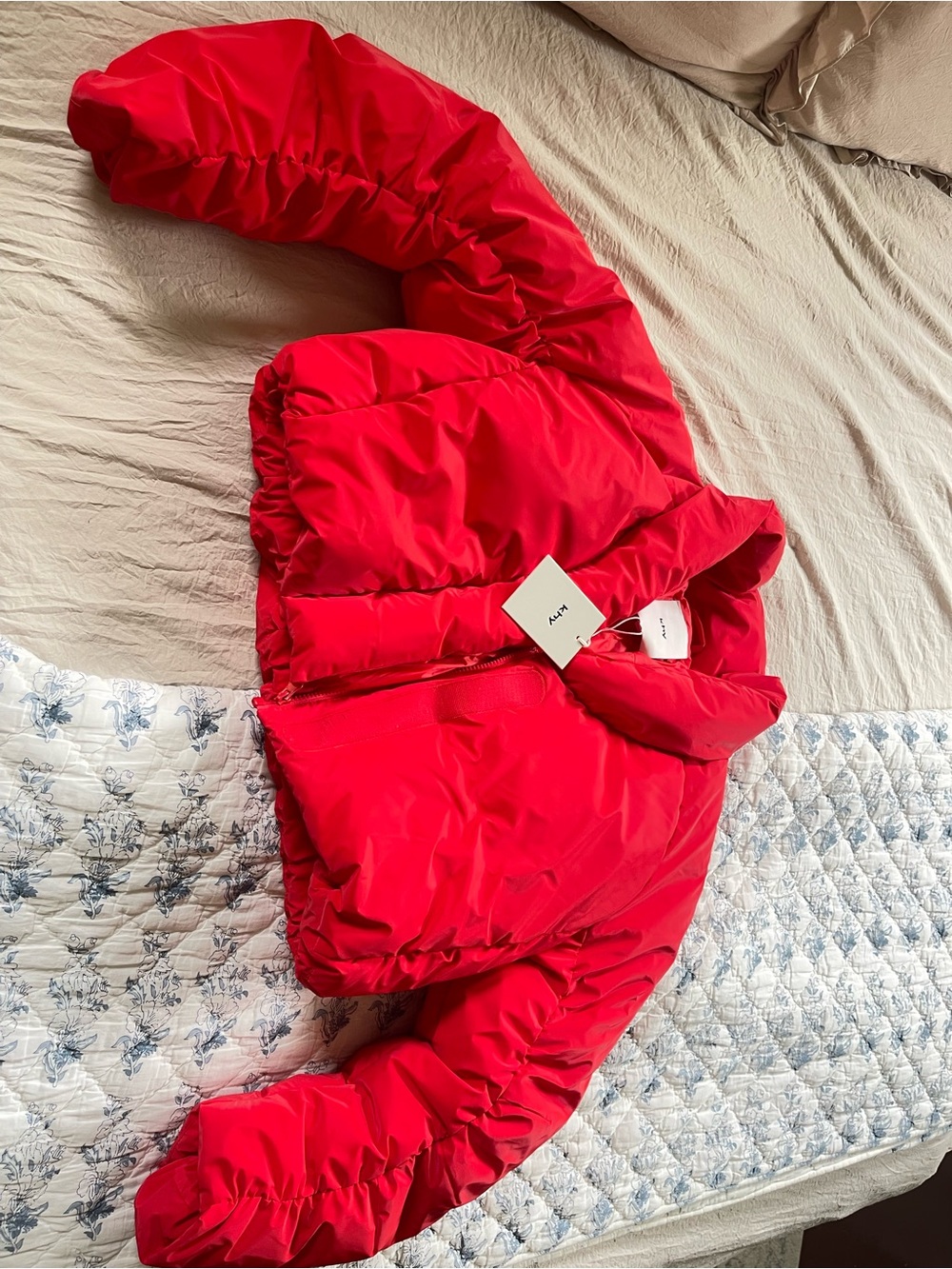 KHY Red Puffer Jacket